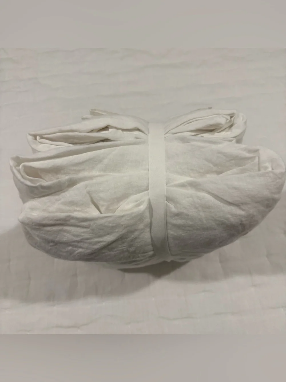 Quince European Linen Sheet Set 4-piece King MSRP $204 - White